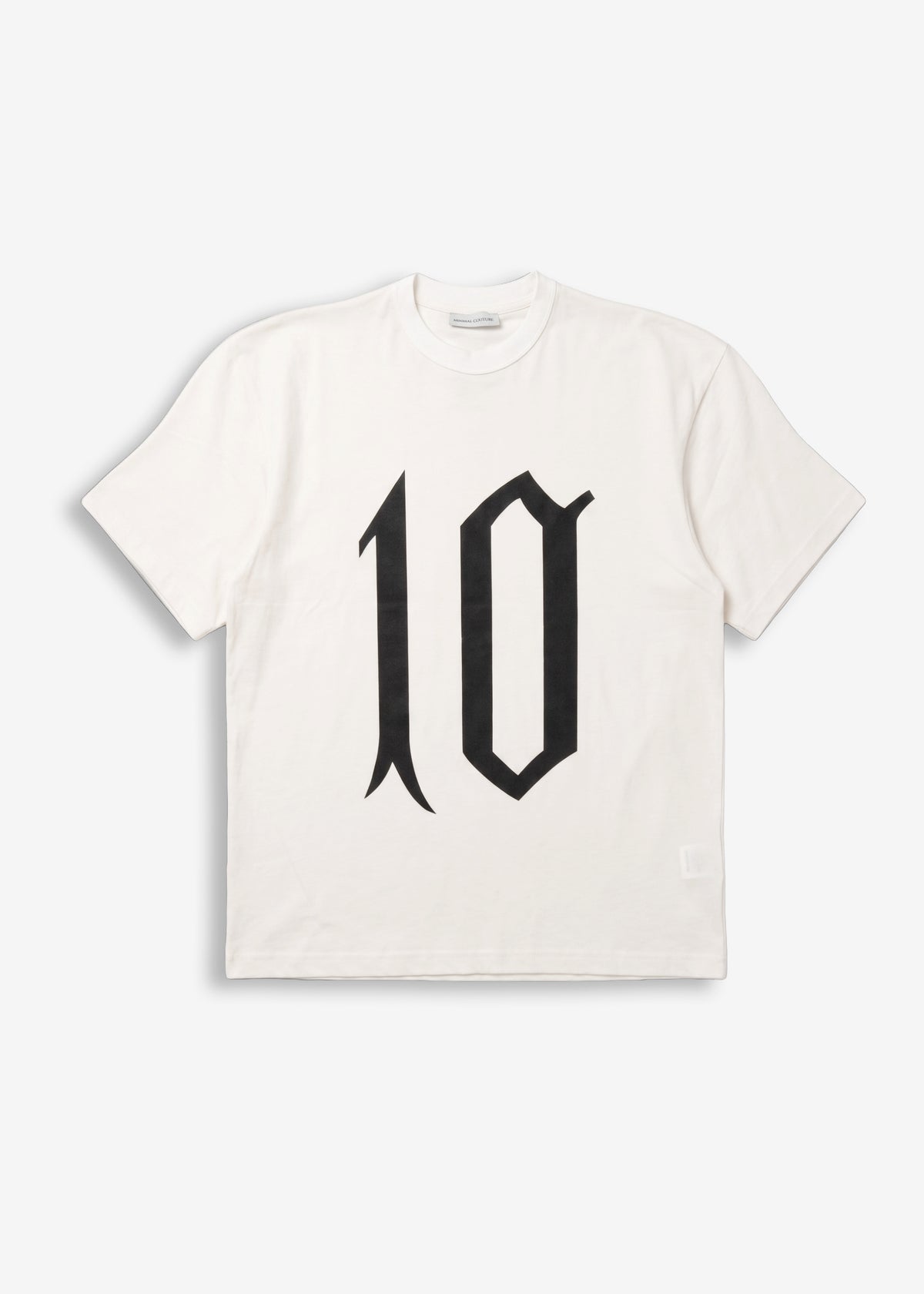 T-shirt con spalline Minimal 10 White