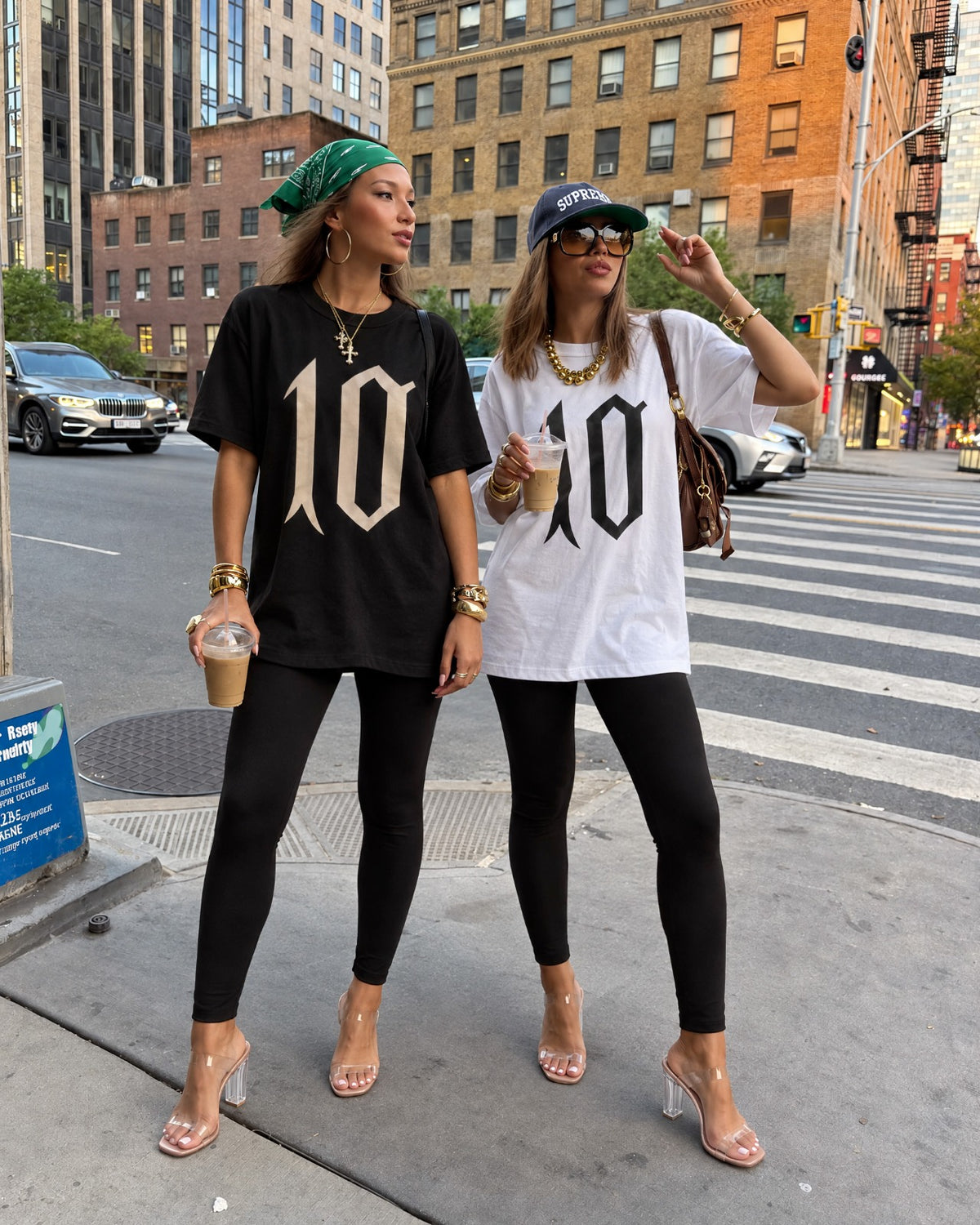 T-shirt con spalline Minimal 10 Black