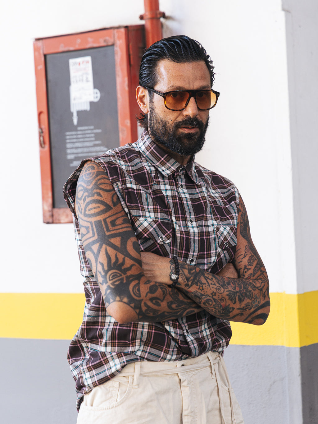 Camicia Smanicata country Pink