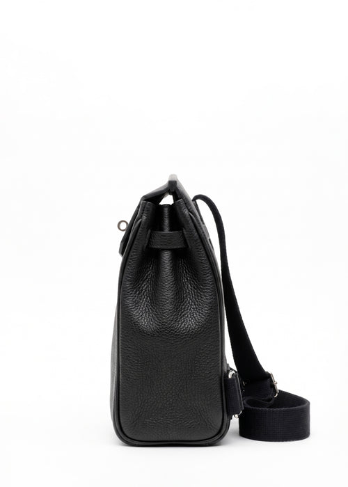 Borsello in vera pelle Black