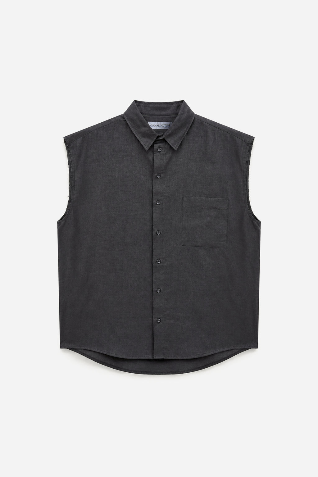 Camicia smanicata “Savior” – Dark Grey
