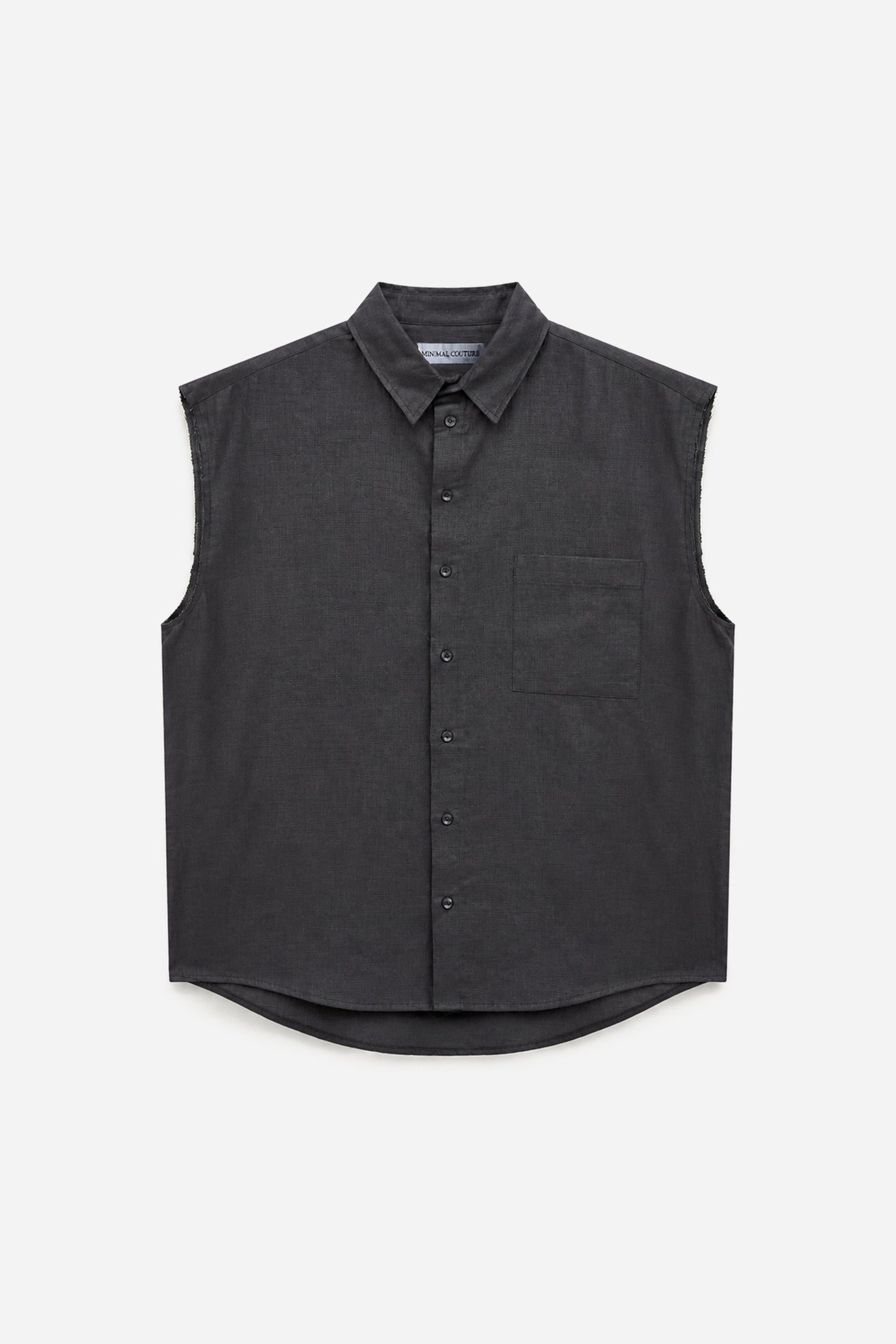 Camicia smanicata “Savior” – Dark Grey
