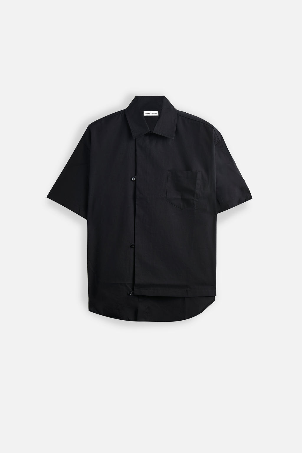 Camicia “ETERNO” – Black Oversize Shirt