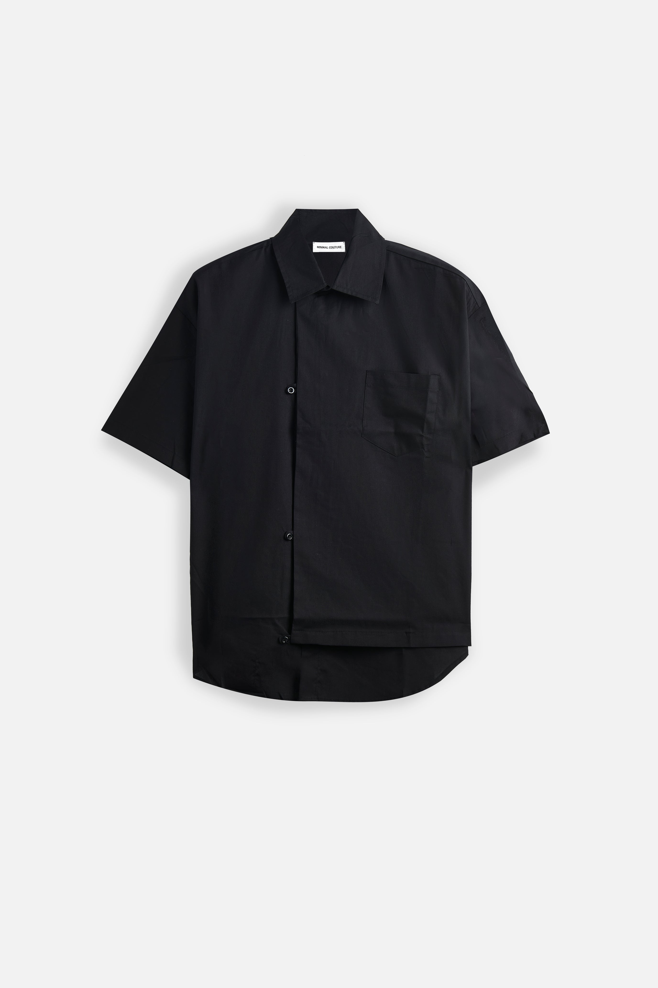 Camicia “ETERNO” – Black Oversize Shirt