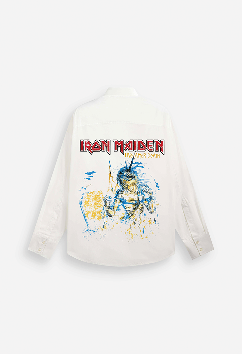 Essential Pocket Shirt "IRON" White