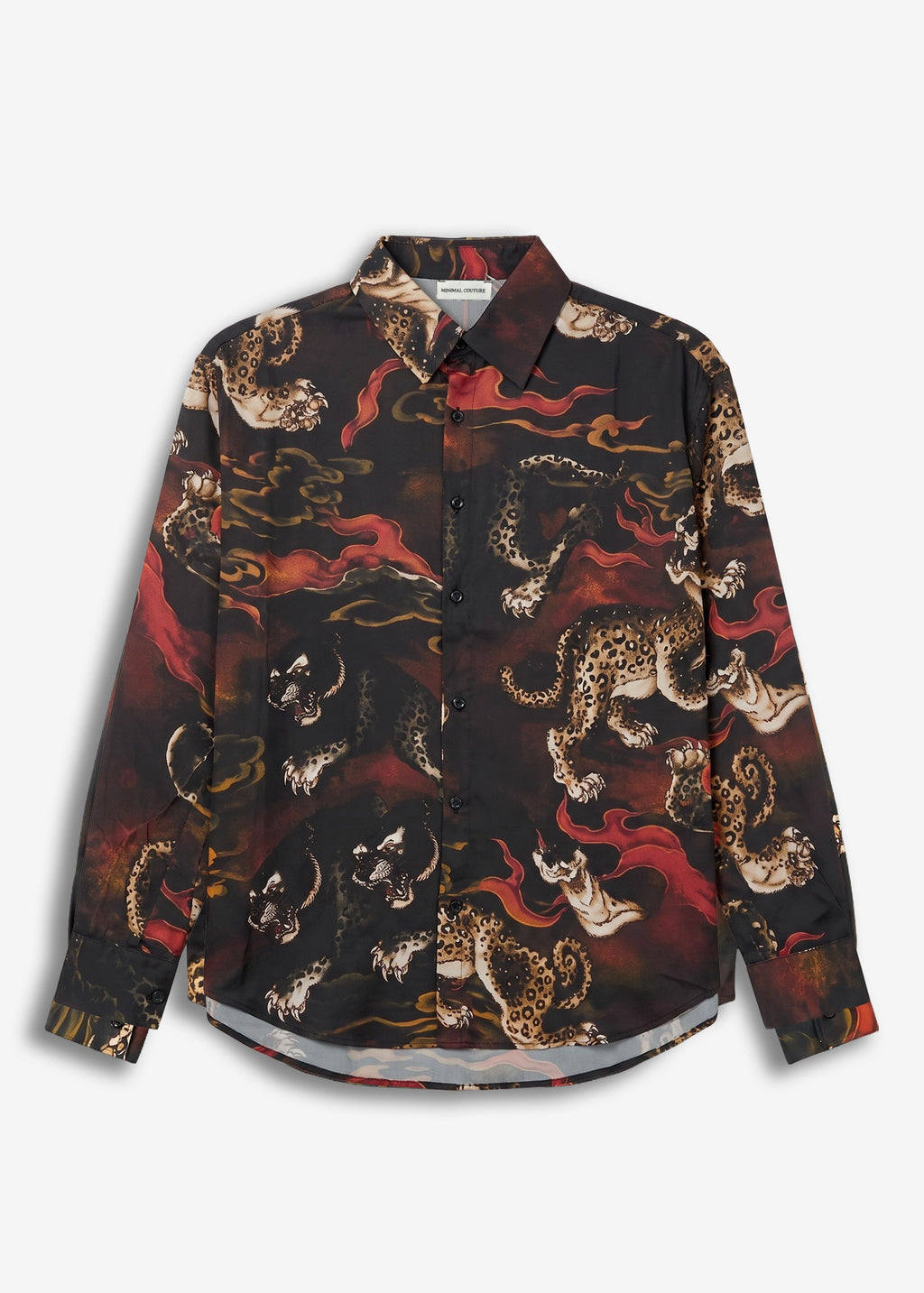 Camicia Fantasia Tiger Black