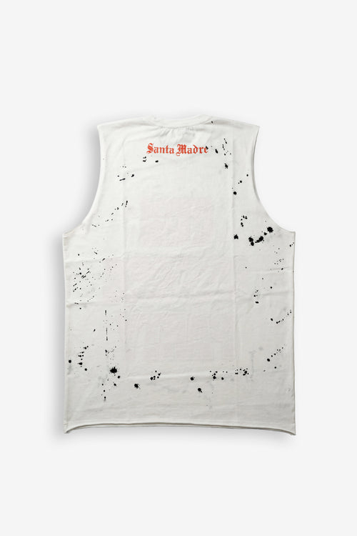 Canotta Oversize “Party” – White