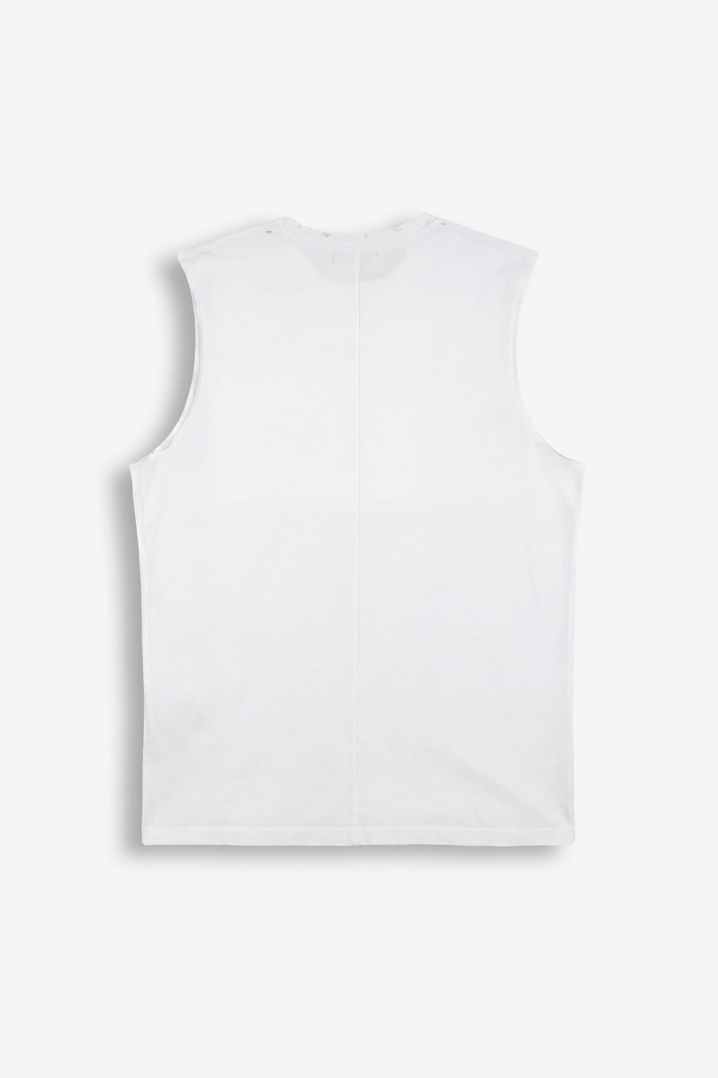 Canotta stampata Crown White