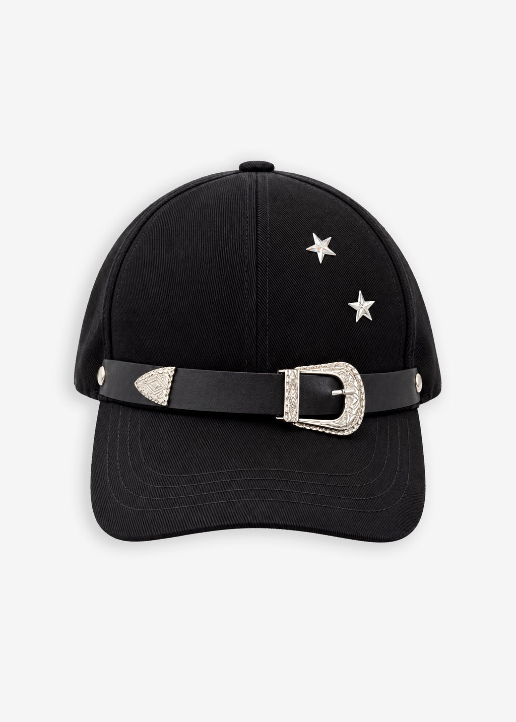 Berretto con cinturino Black