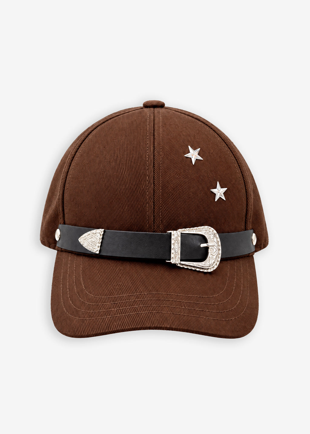 Berretto con cinturino Brown