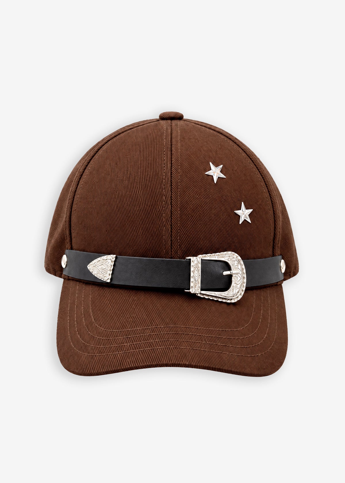 Berretto con cinturino Brown