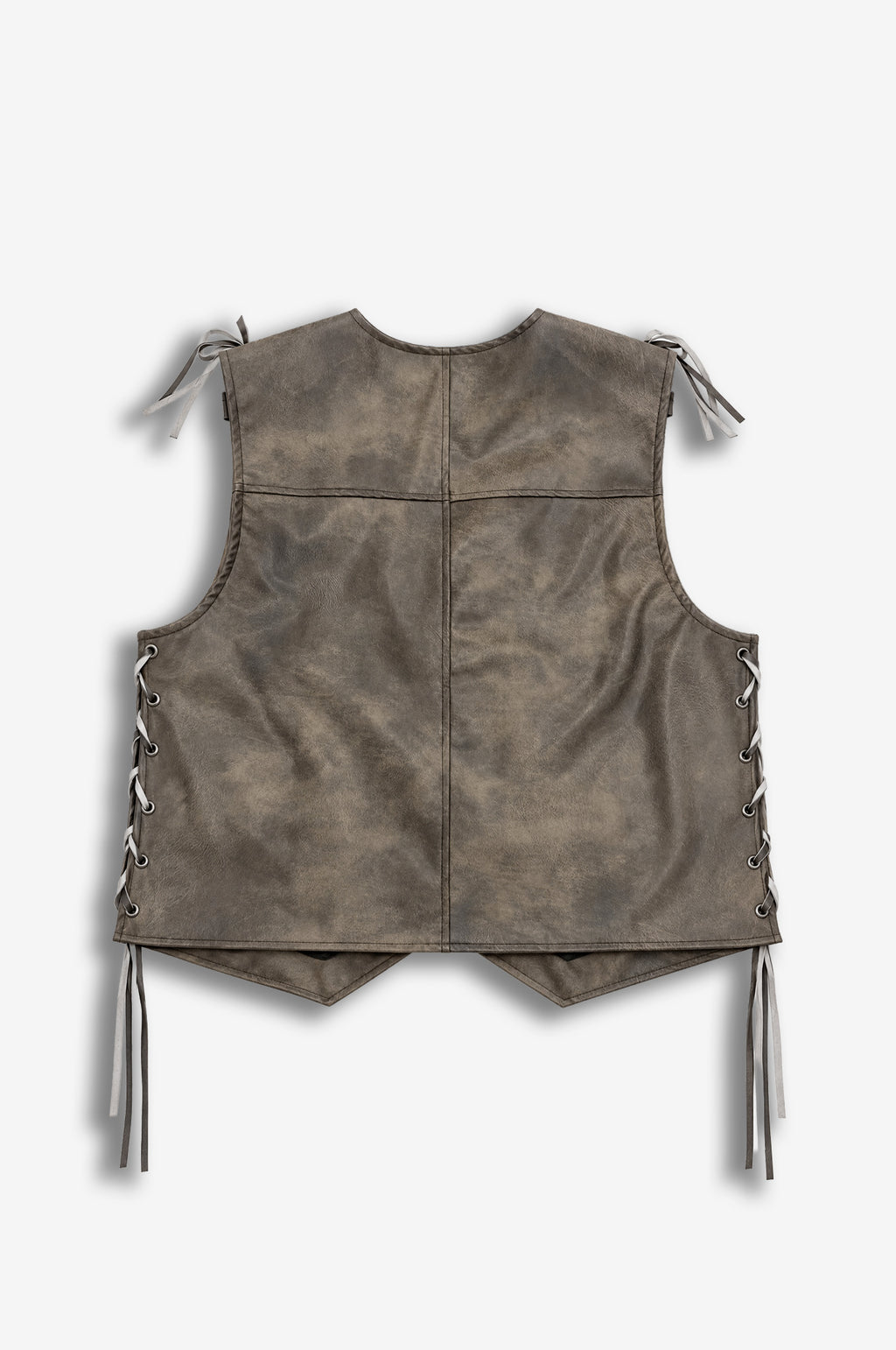 Gilet in ecopelle