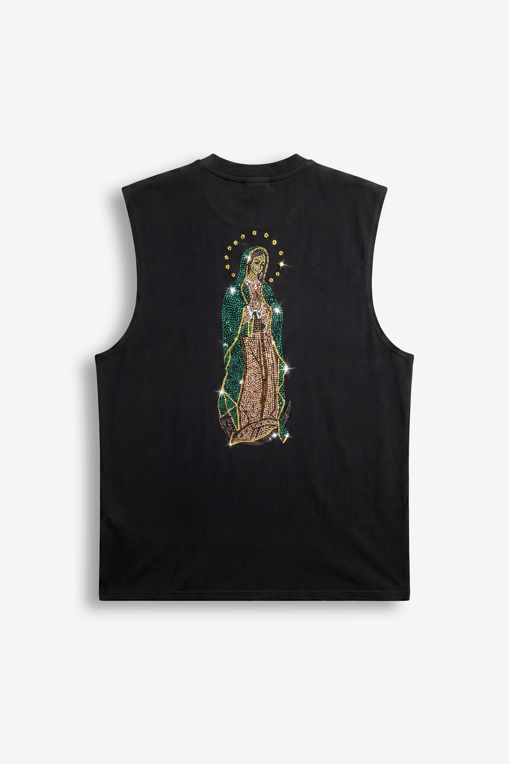 Canotta Oversize “Santa Madre” – Black