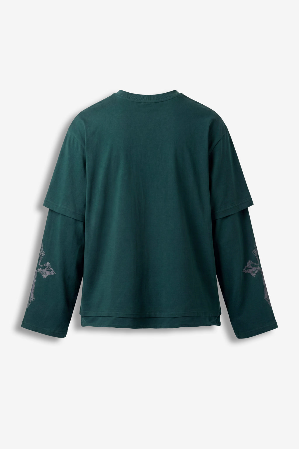 Long sleeve Cross Green