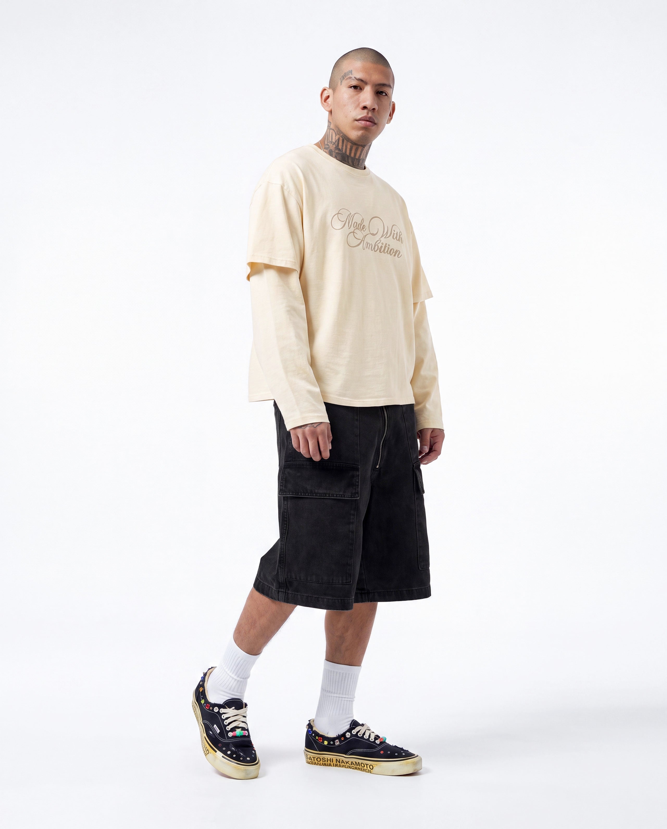 Long sleeve Angels Cream