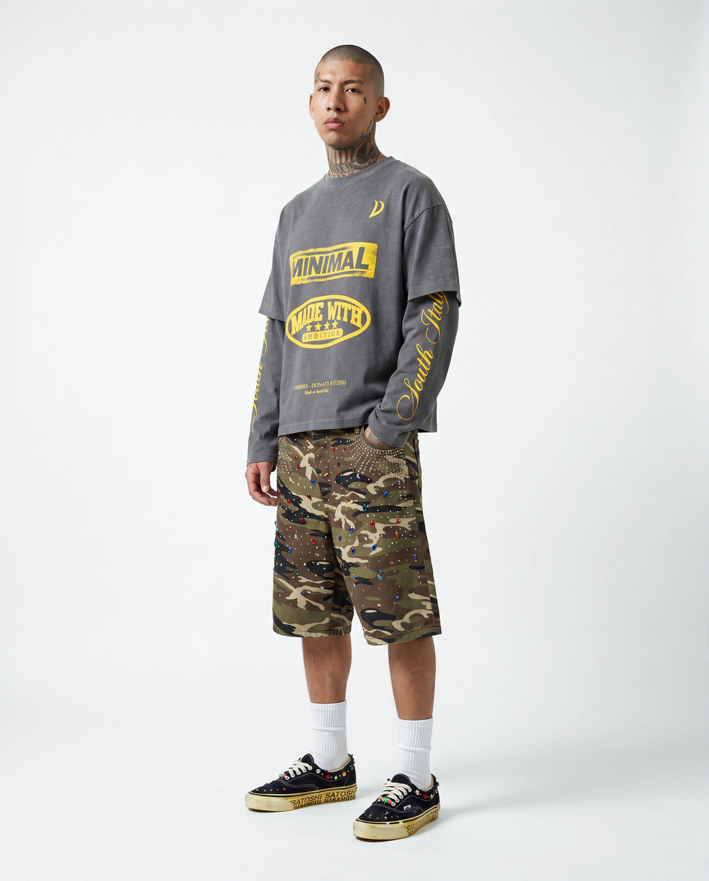 Long sleeve AMBITION Grey