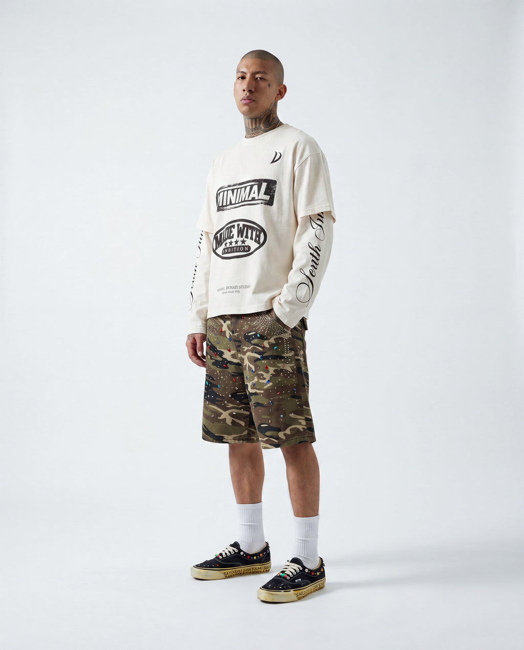 Long sleeve AMBITION White