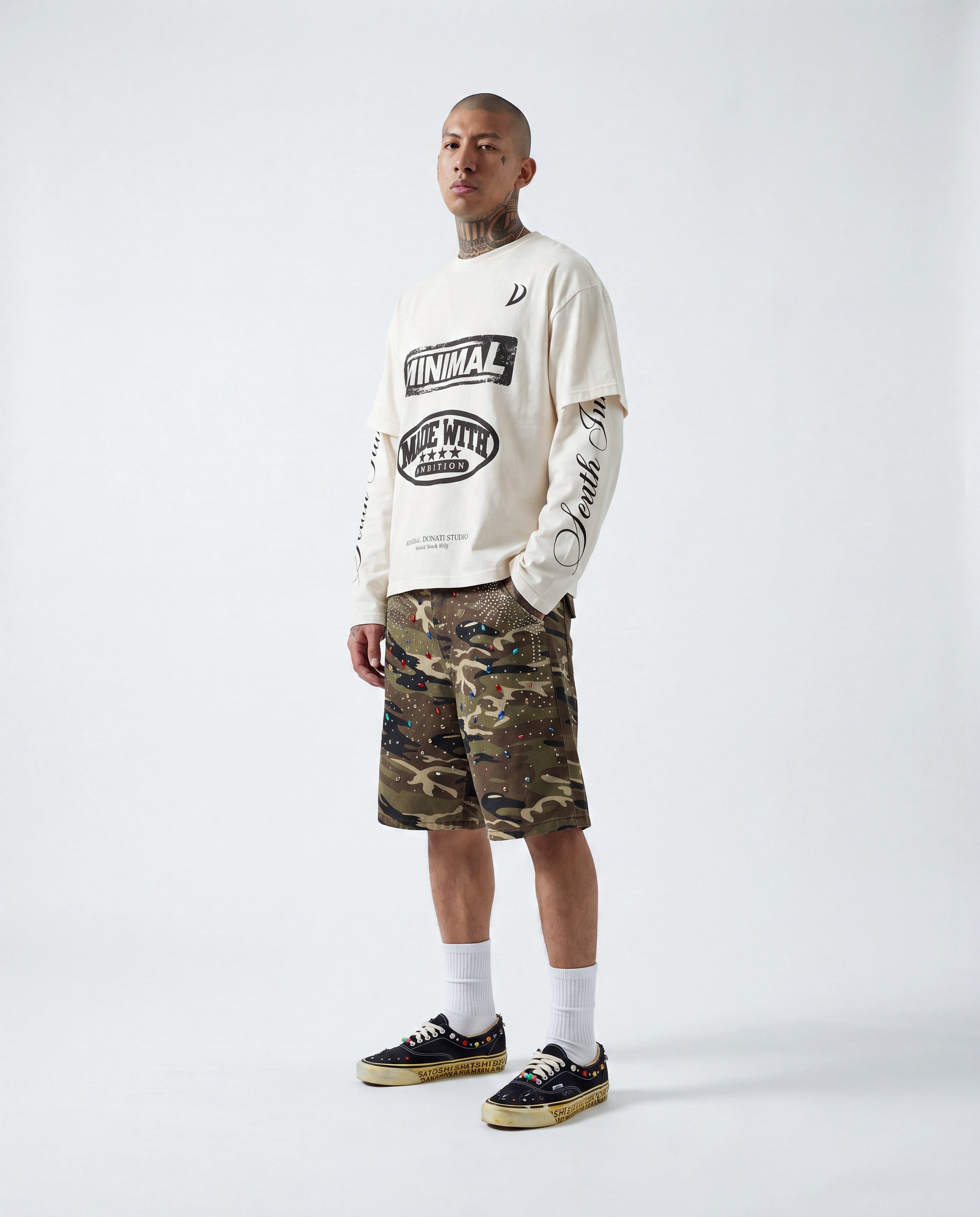 Long sleeve AMBITION White