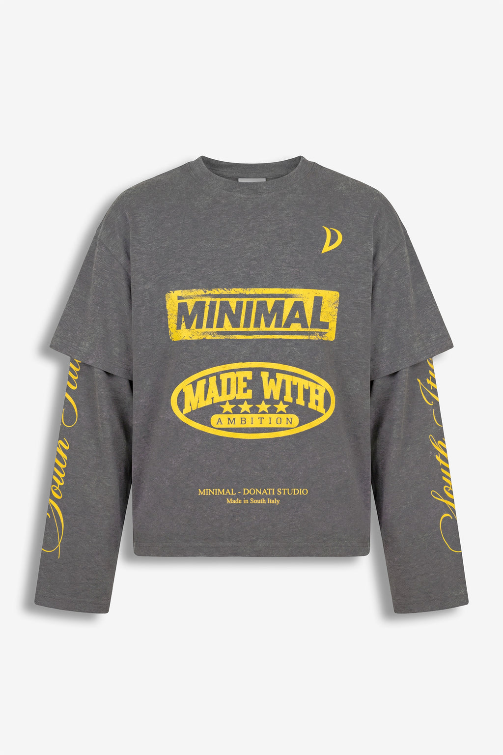 Long sleeve AMBITION Grey