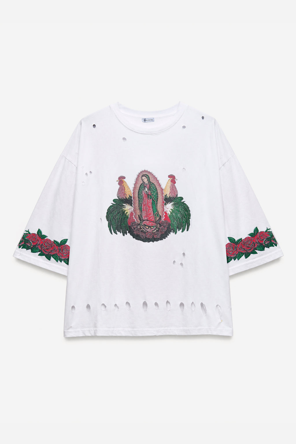 T-Shirt Oversize “Guadalupe” White