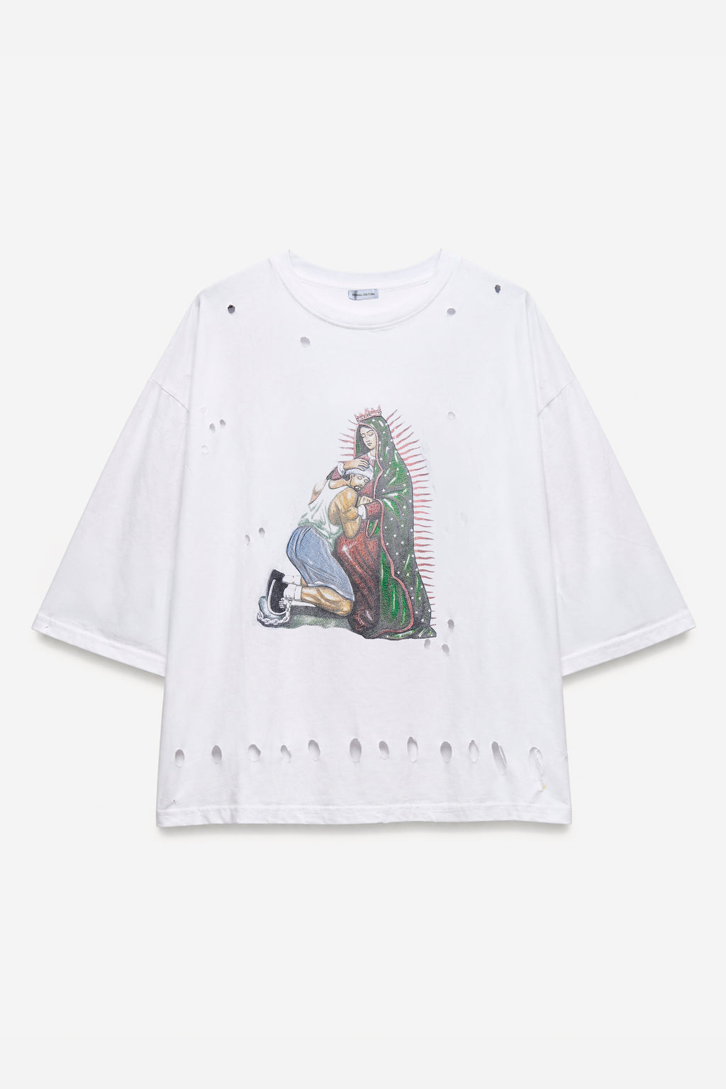 T-shirt stampata White