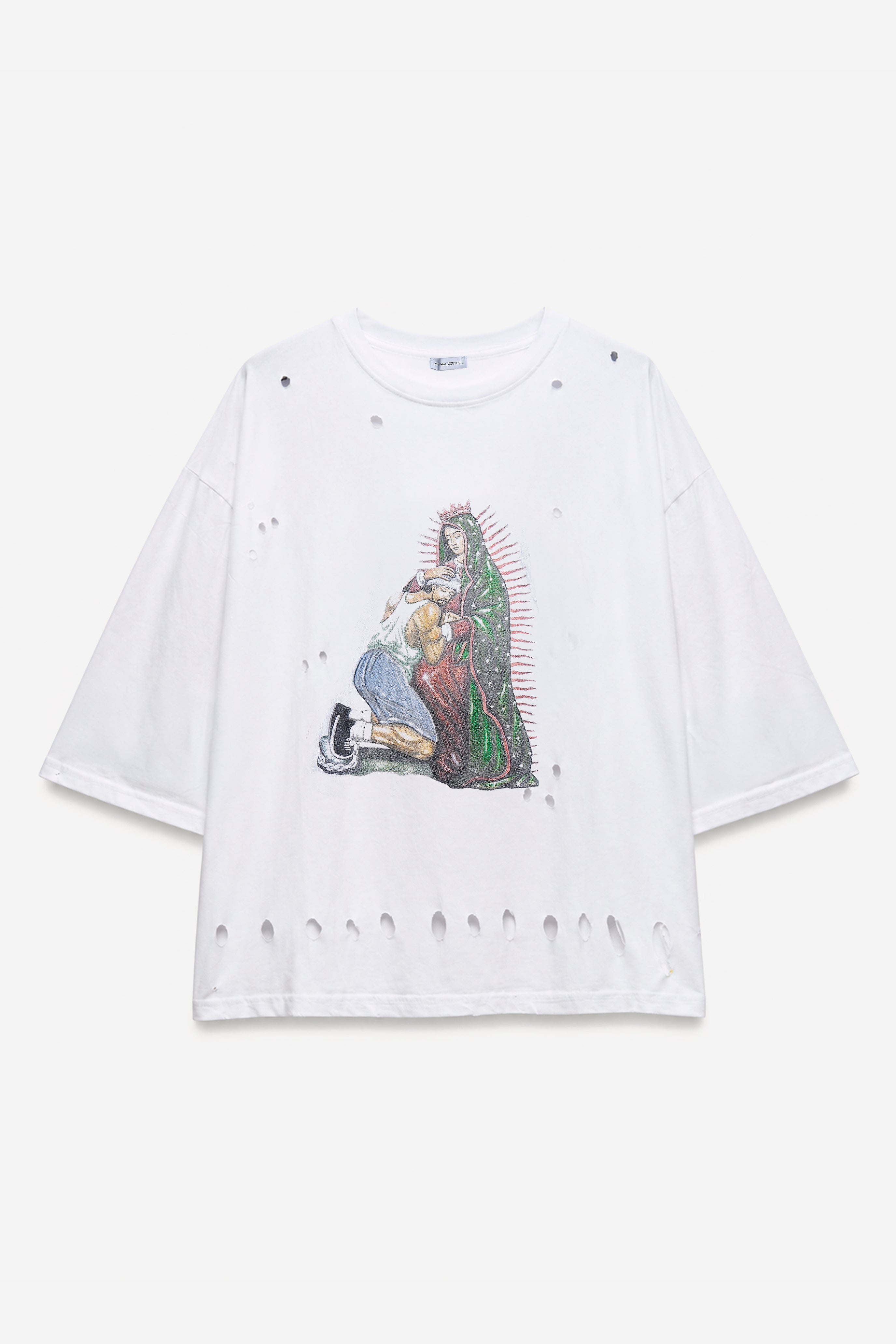 T-shirt stampata White