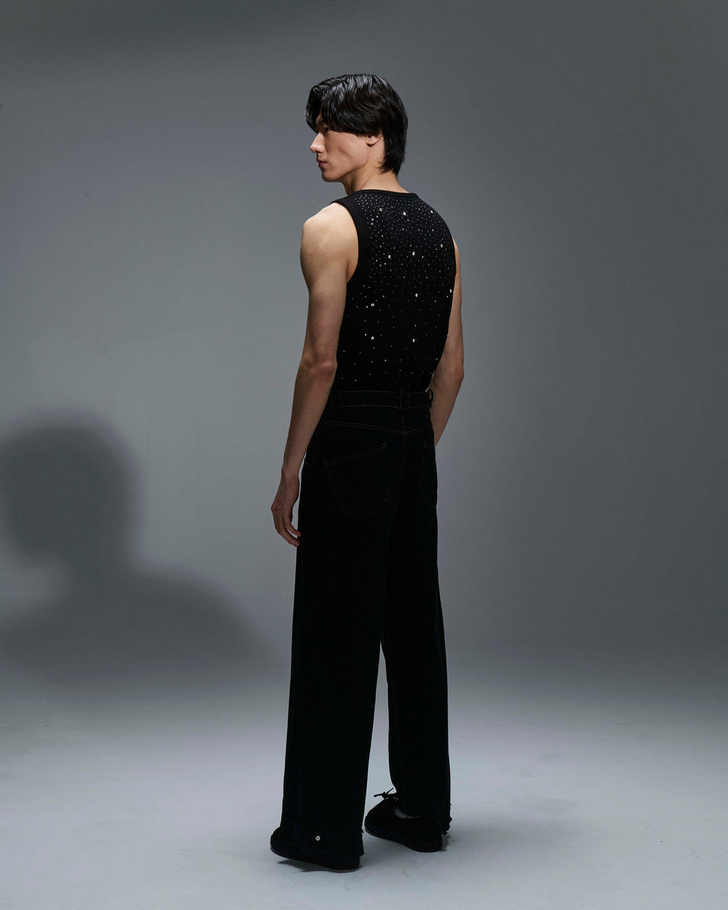 Zipped Pants Black