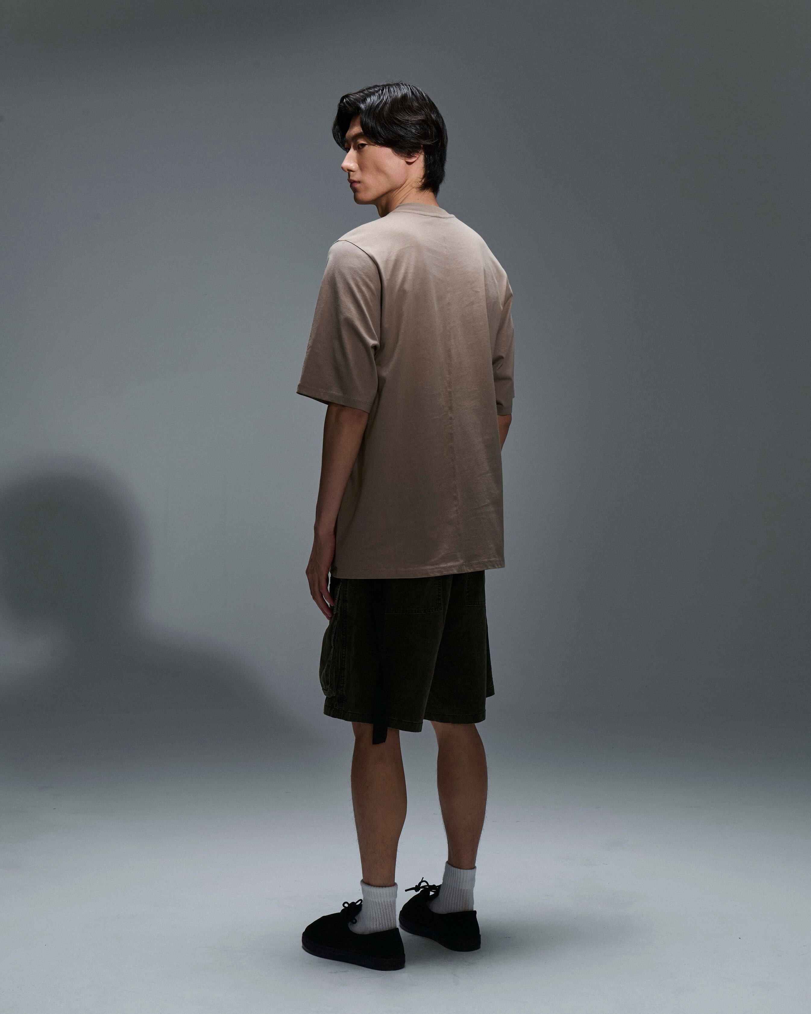 T-shirt con dettaglio nastro Black