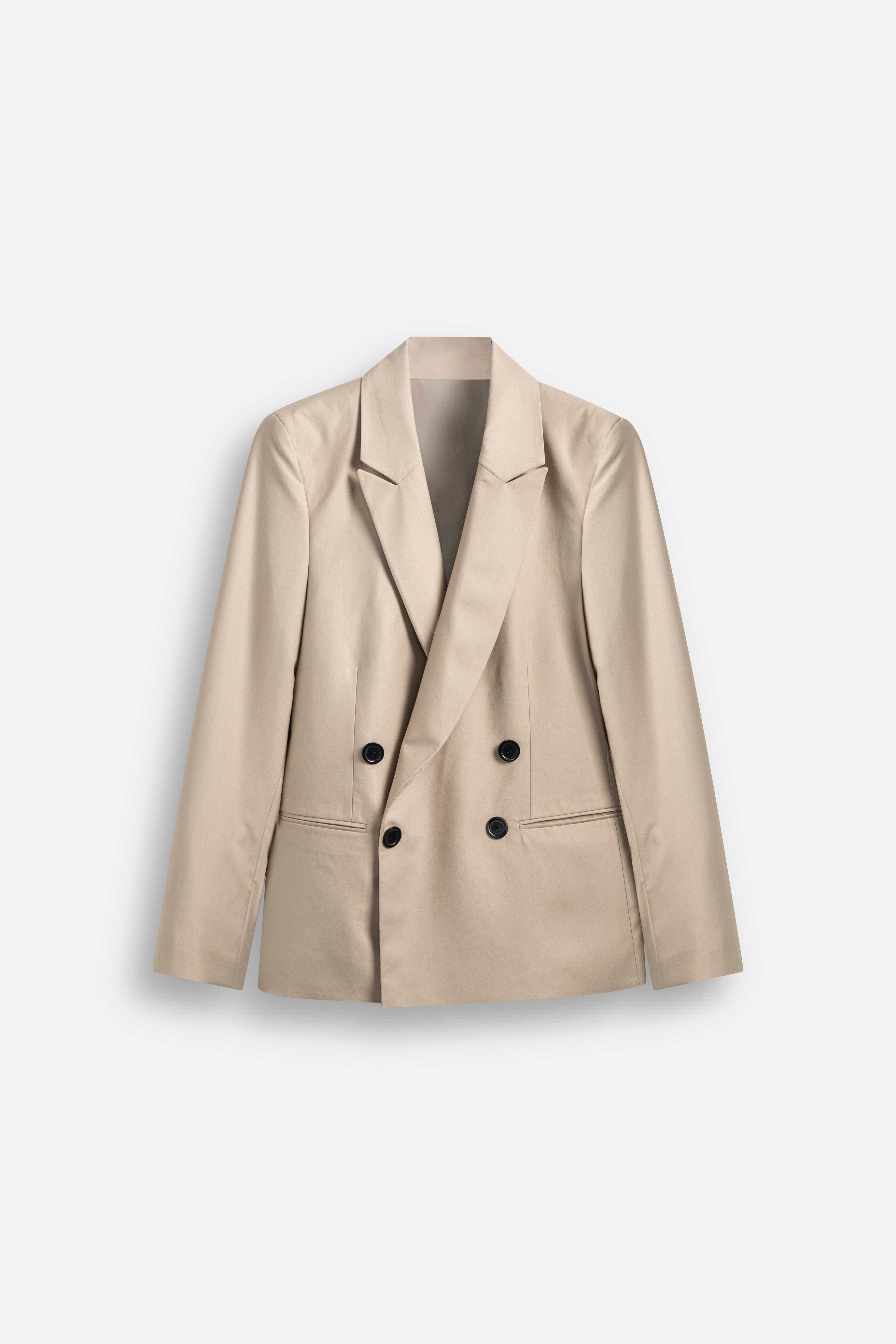 Giacca doppiopetto Beige