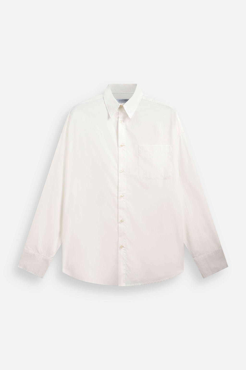 Essential Pocket Shirt "IRON" White