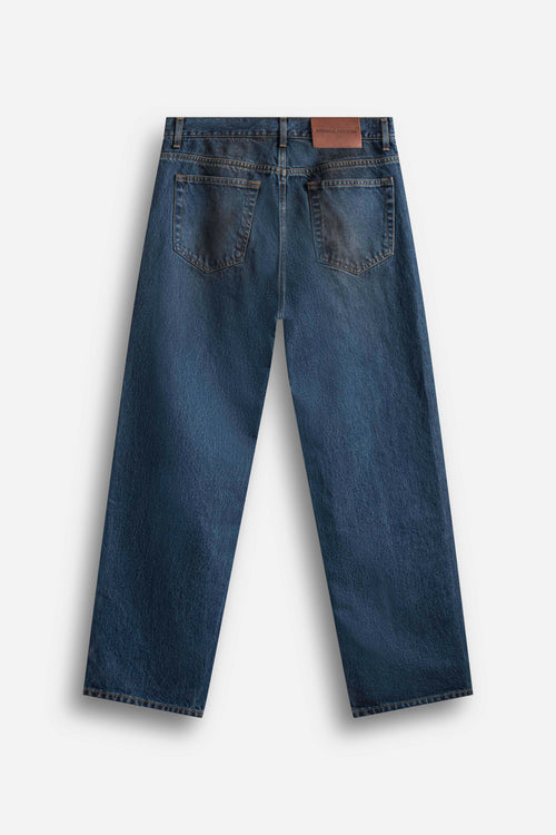 Denim 5 tasche stone wash pigment