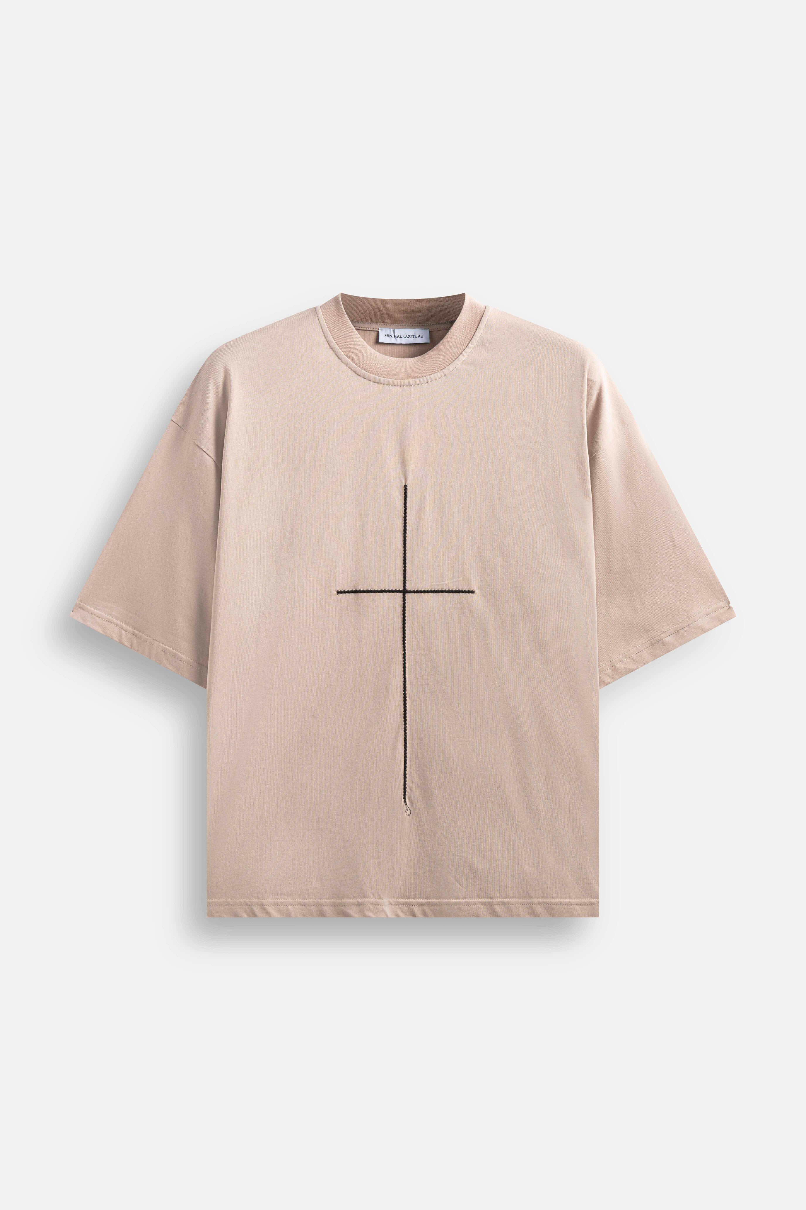 T-shirt CROSS beige