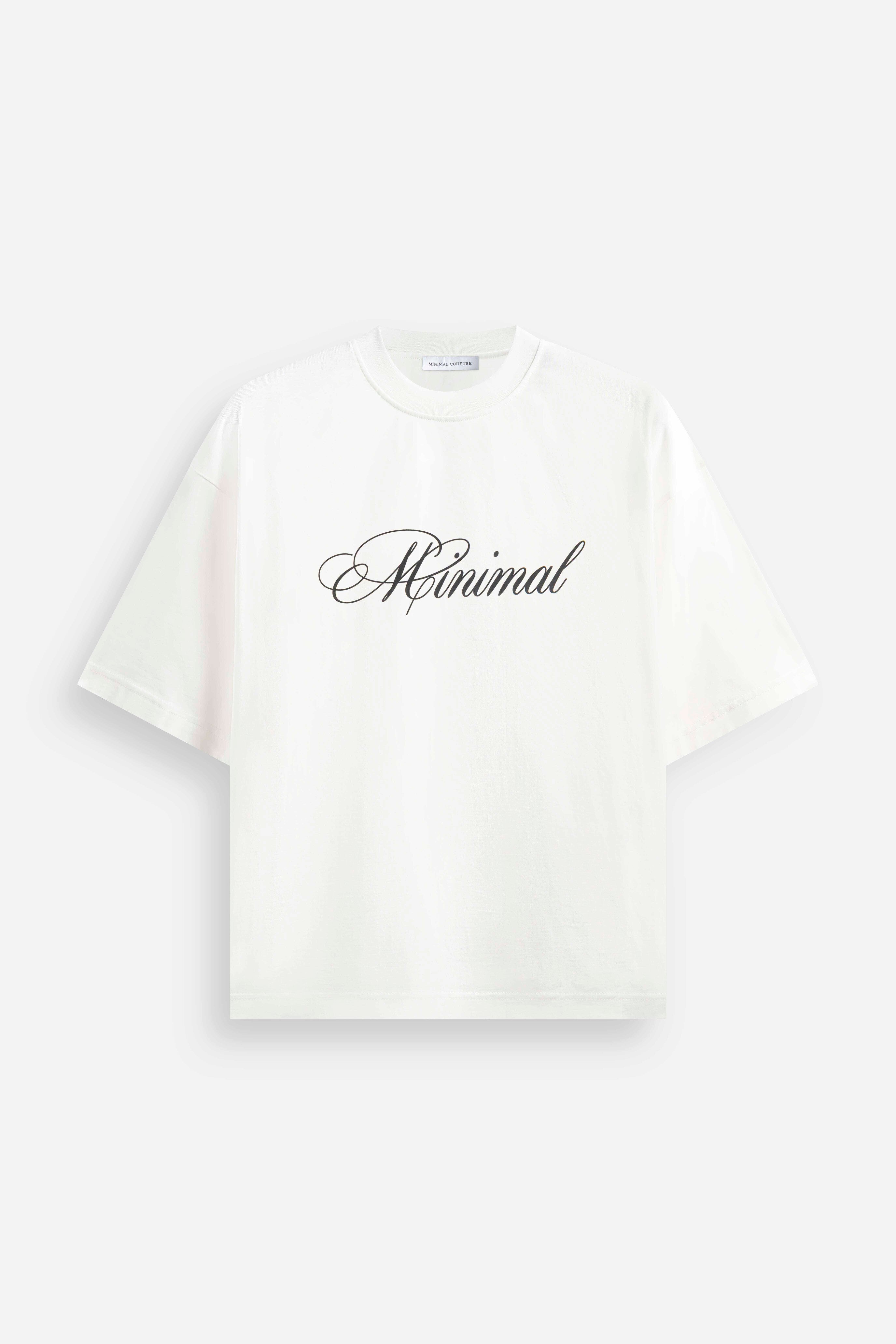 T-shirt MINIMAL white