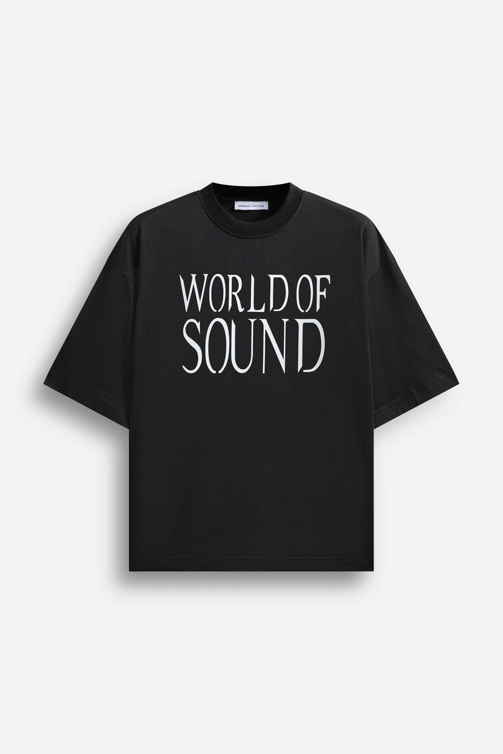 T-shirt WORLD OF SOUND black