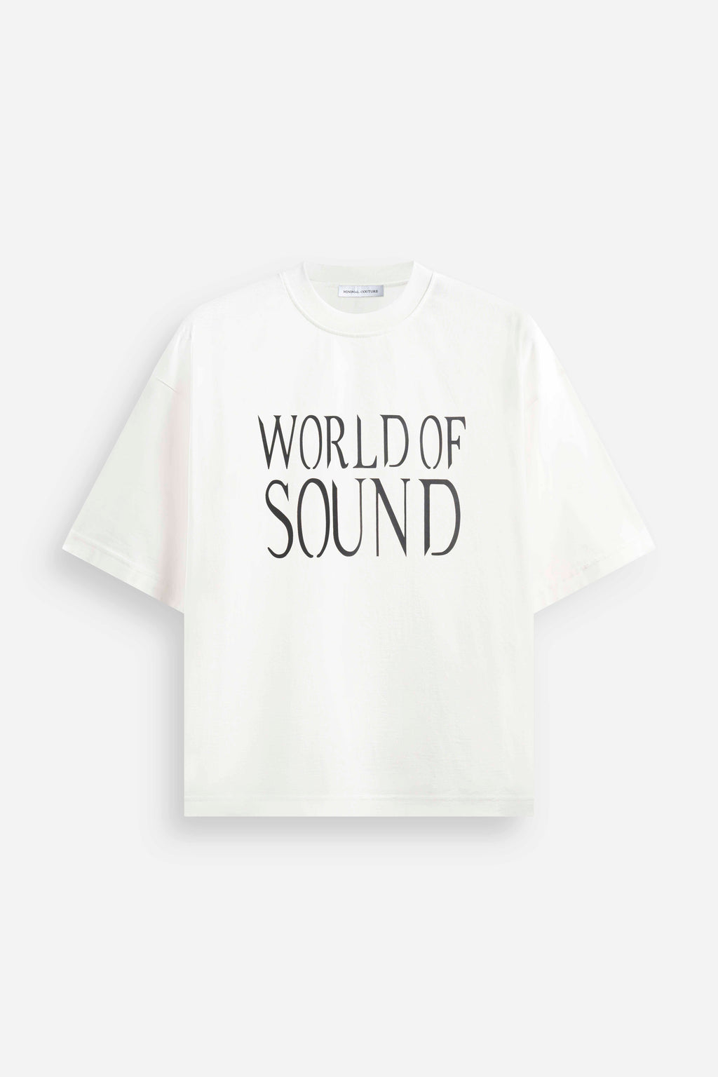 T-shirt WORLD OF SOUND white