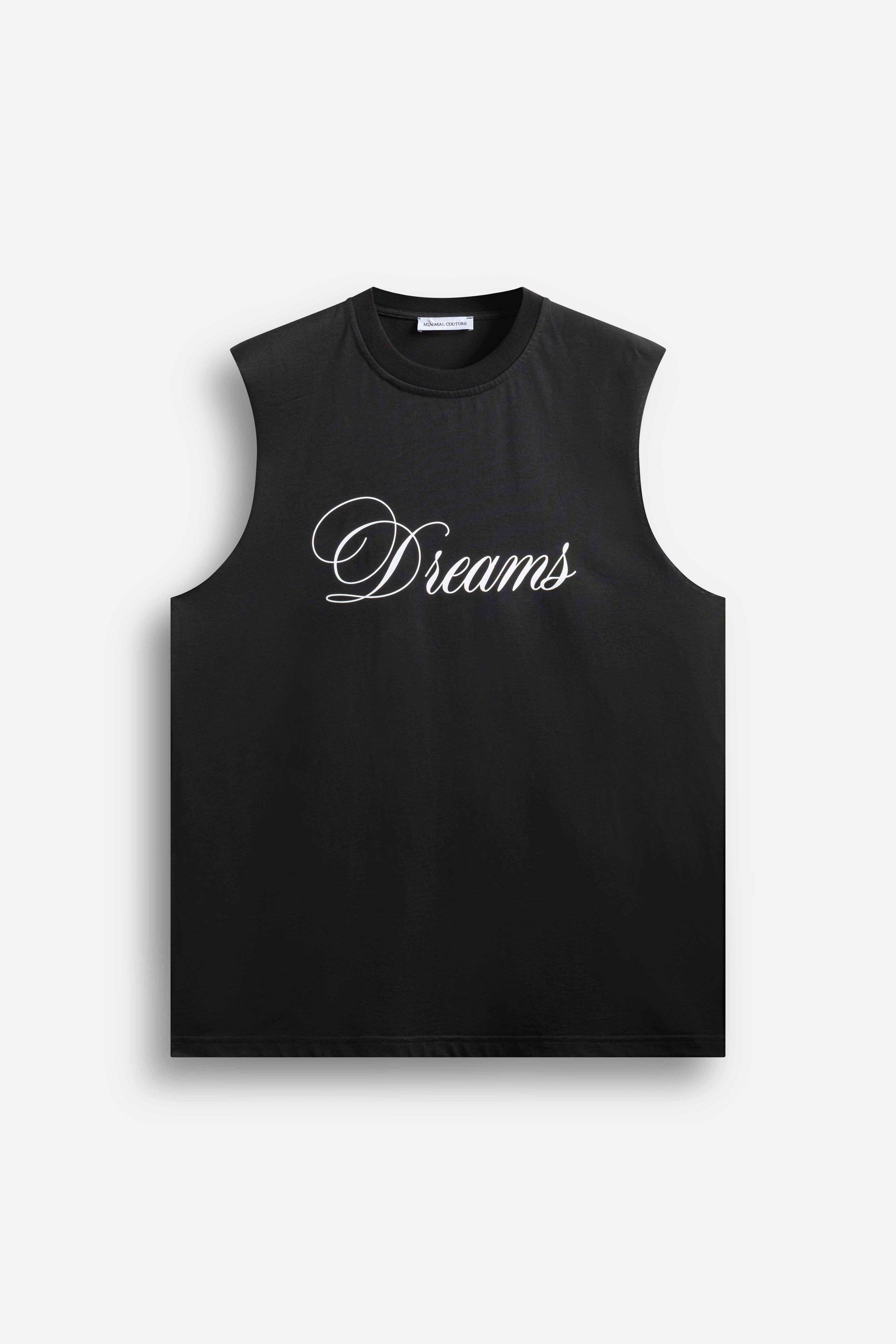 T-shirt smanicata DREAM black