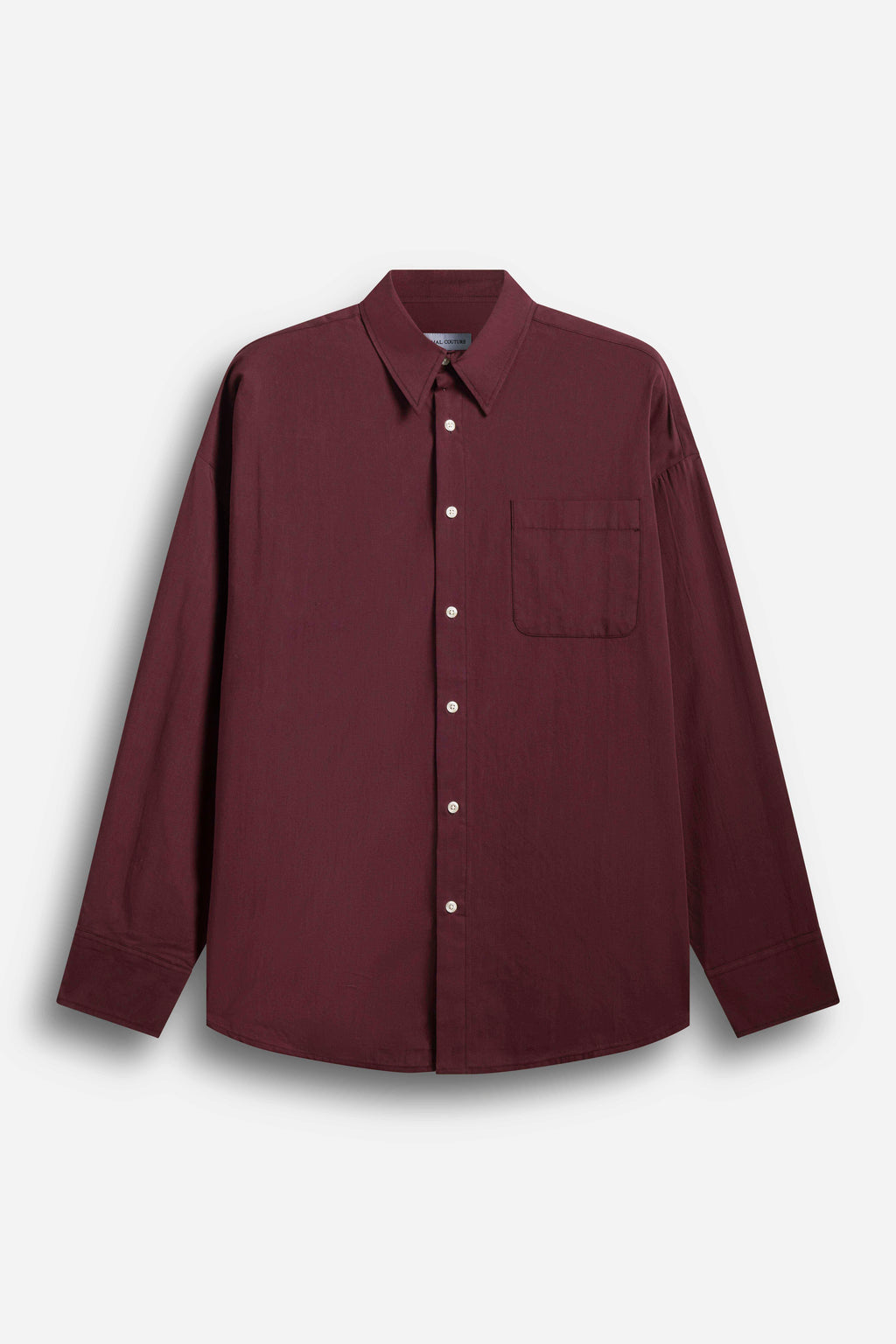 Essential Pocket Shirt Bordeaux