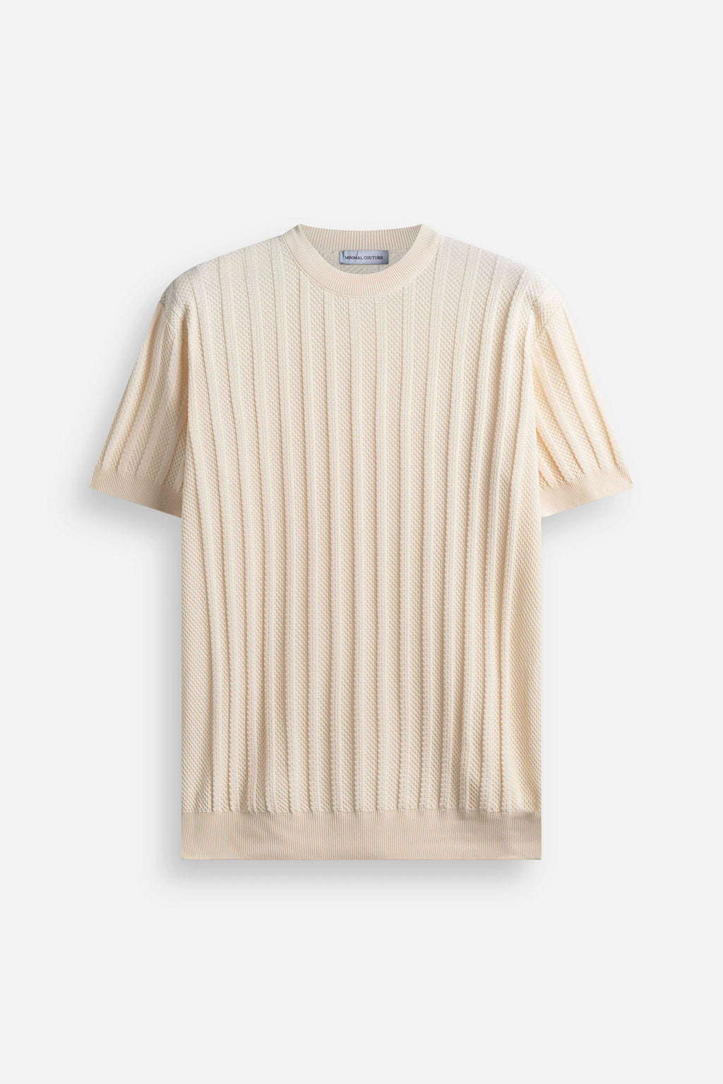 T-shirt in filo Beige
