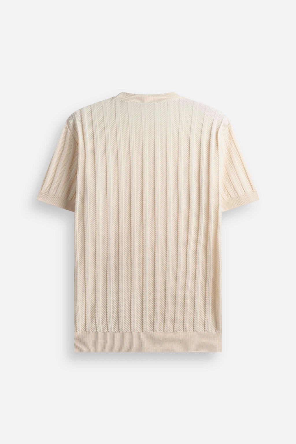 T-shirt in filo Beige