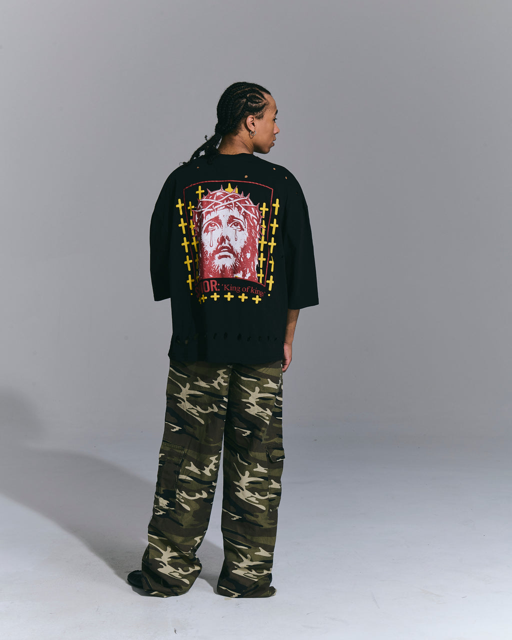 T-Shirt Oversize “Jesus Saves”