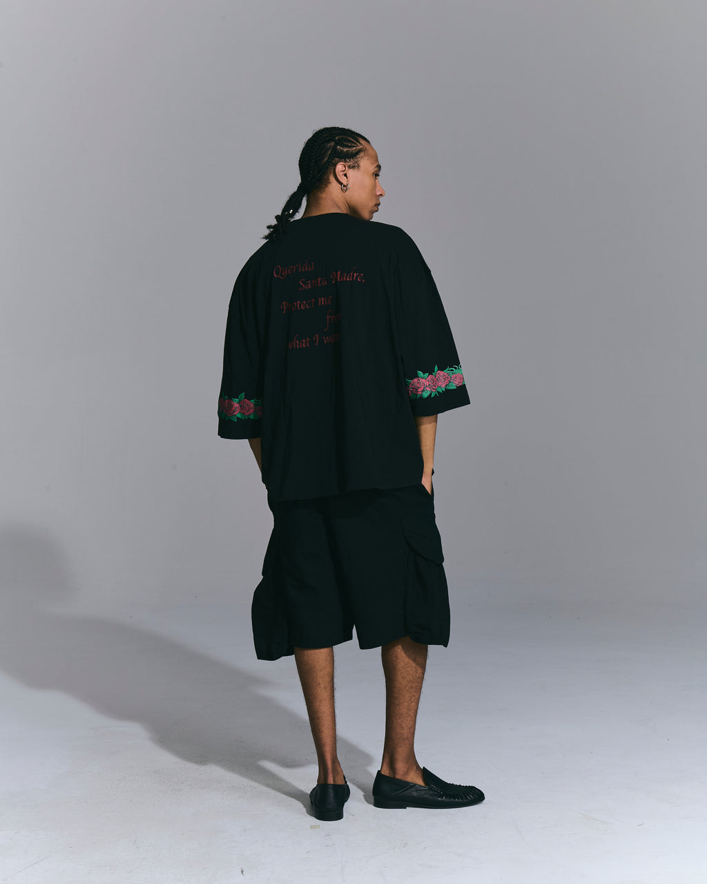 T-Shirt Oversize “Guadalupe” Black
