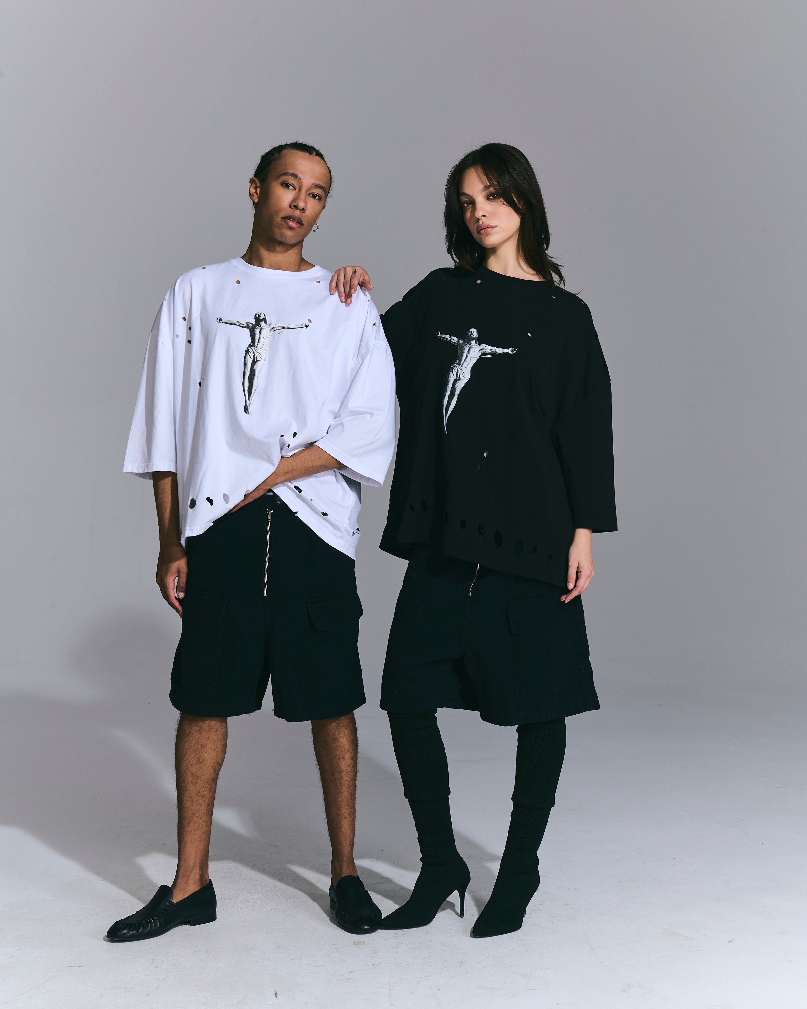 T-Shirt Oversize “Eterno” Black
