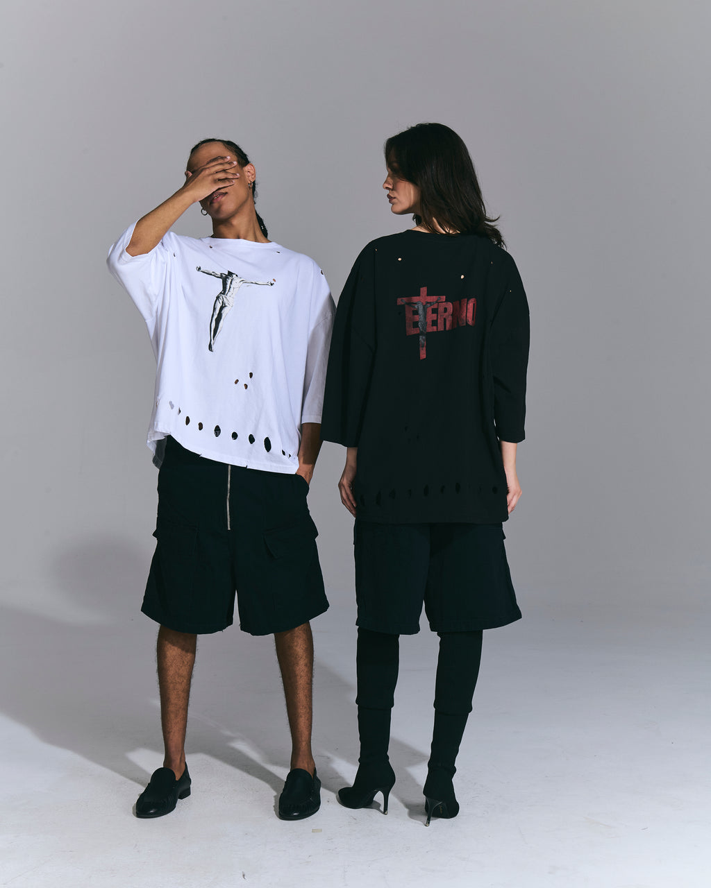 T-Shirt Oversize “Eterno” White