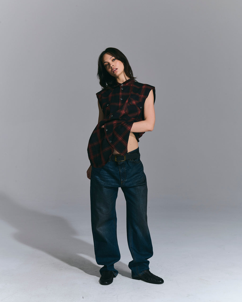 Denim 5 tasche stone wash pigment