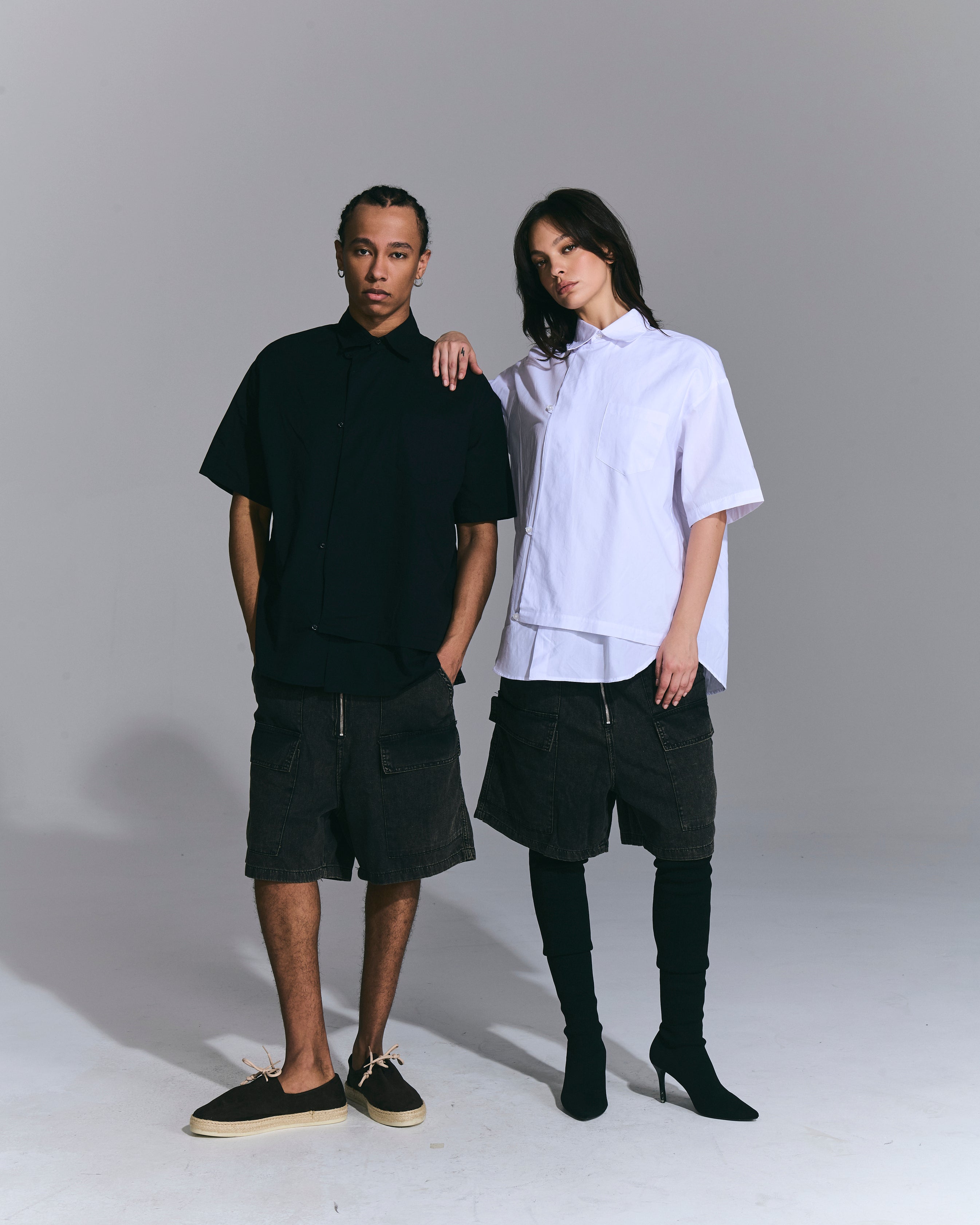 Camicia “ETERNO” – Black Oversize Shirt