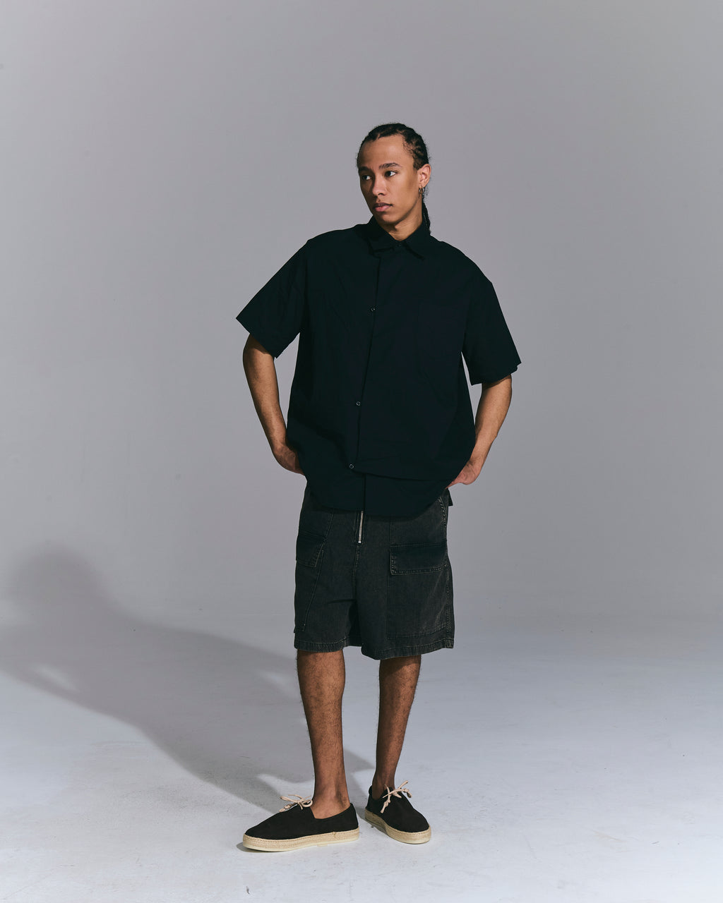 Camicia “ETERNO” – Black Oversize Shirt