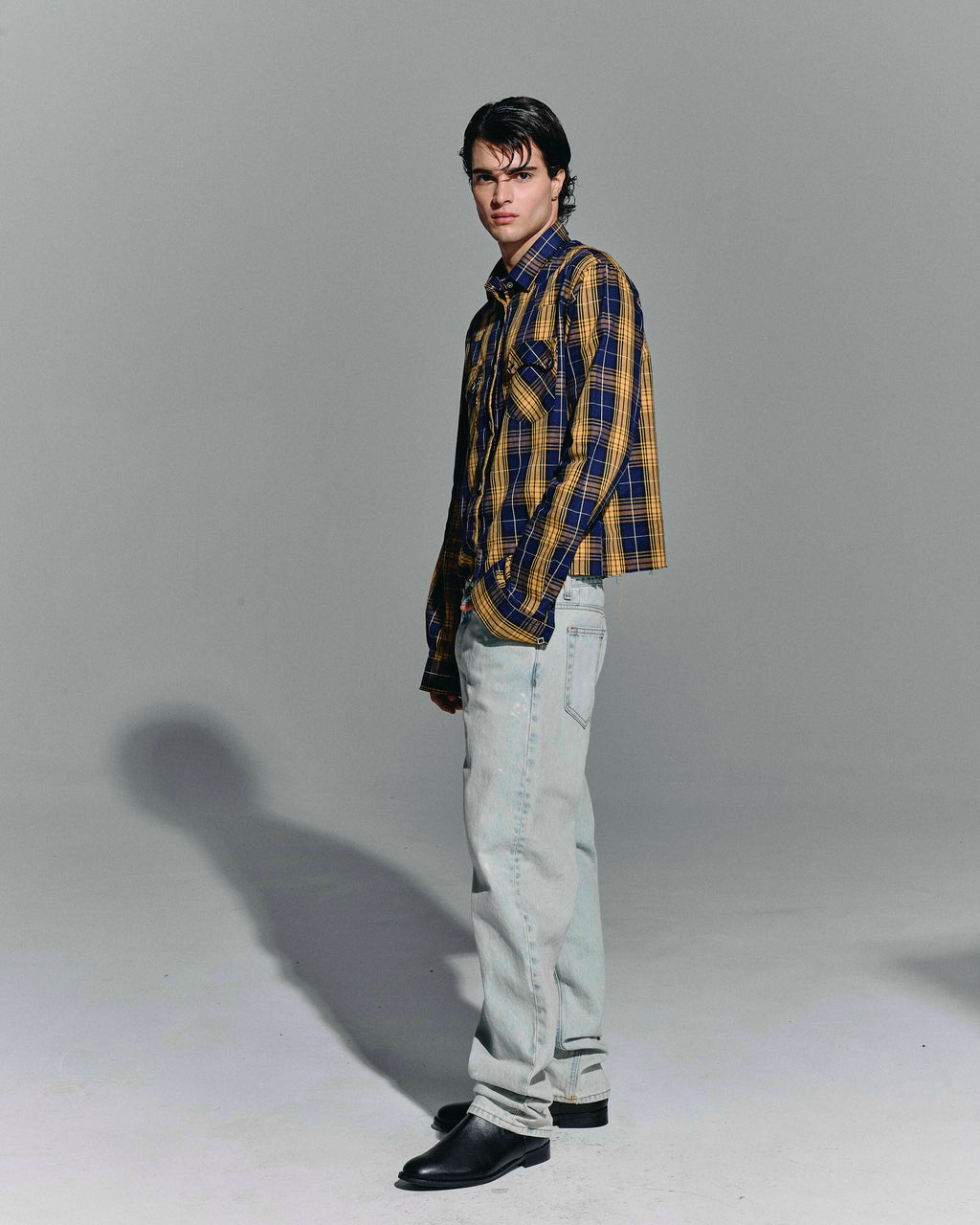 Jeans “Paint Wash” – Ice Blue
