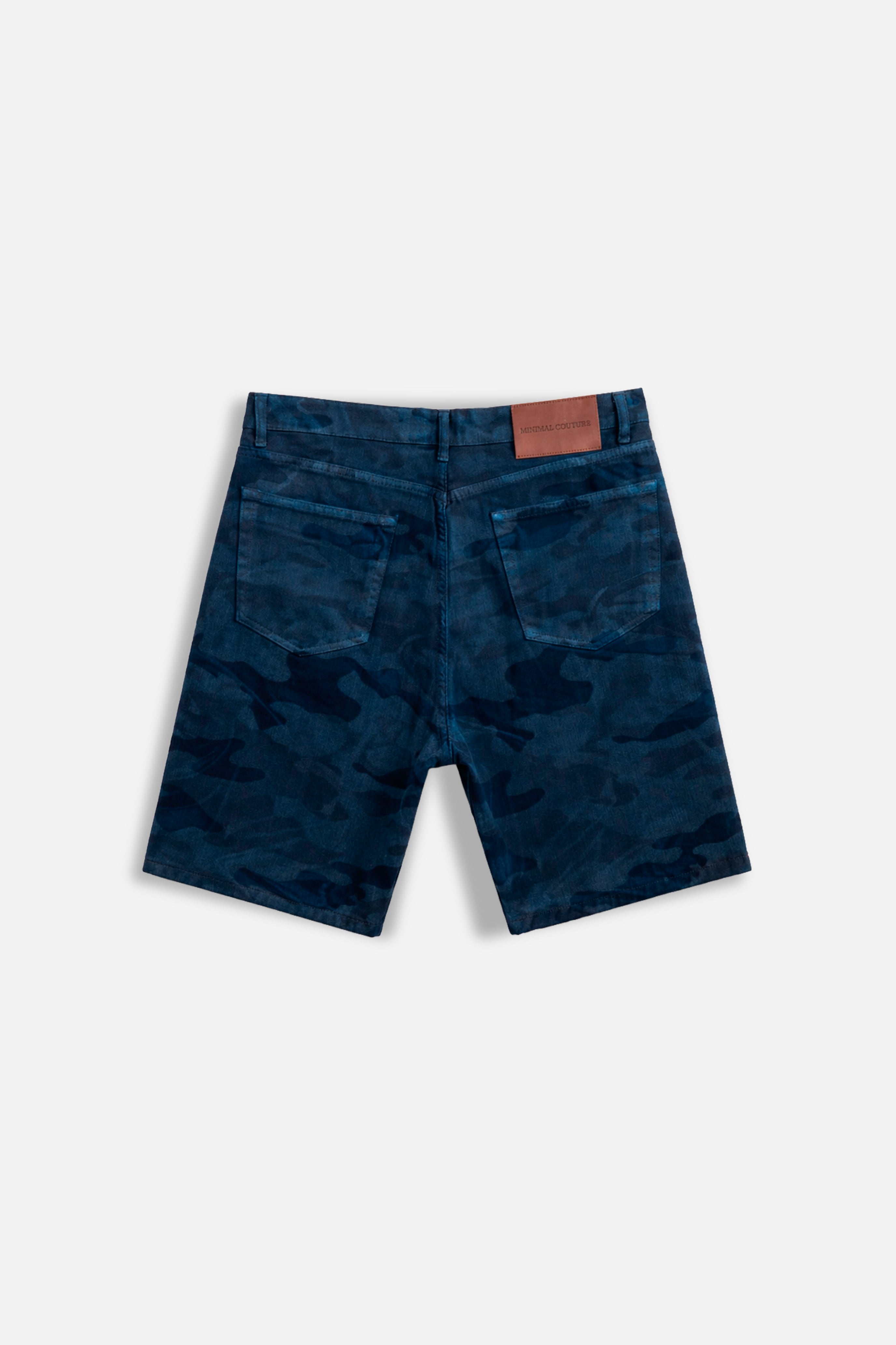 Bermuda 5 tasche Camo blue