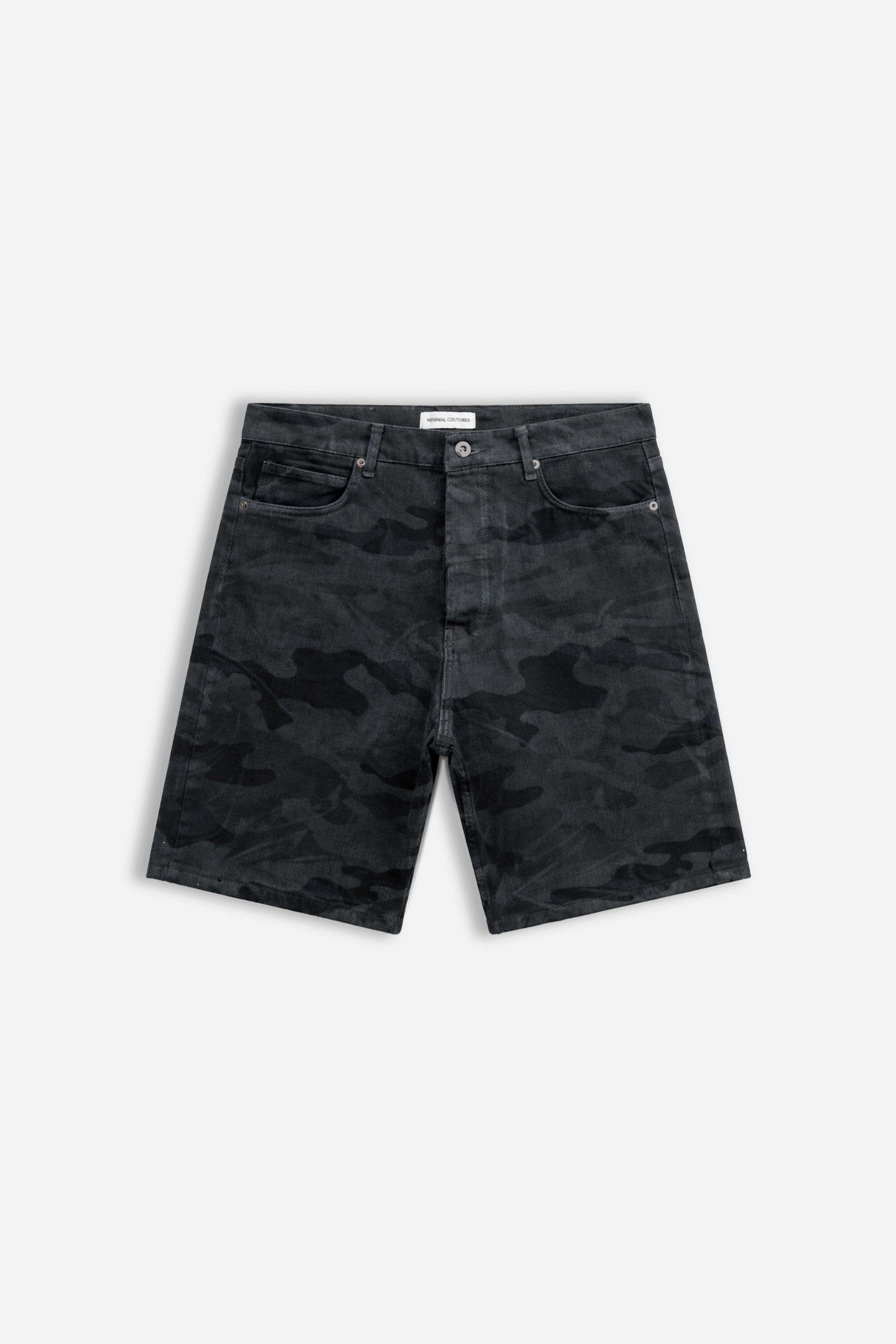 Bermuda 5 tasche Camo black