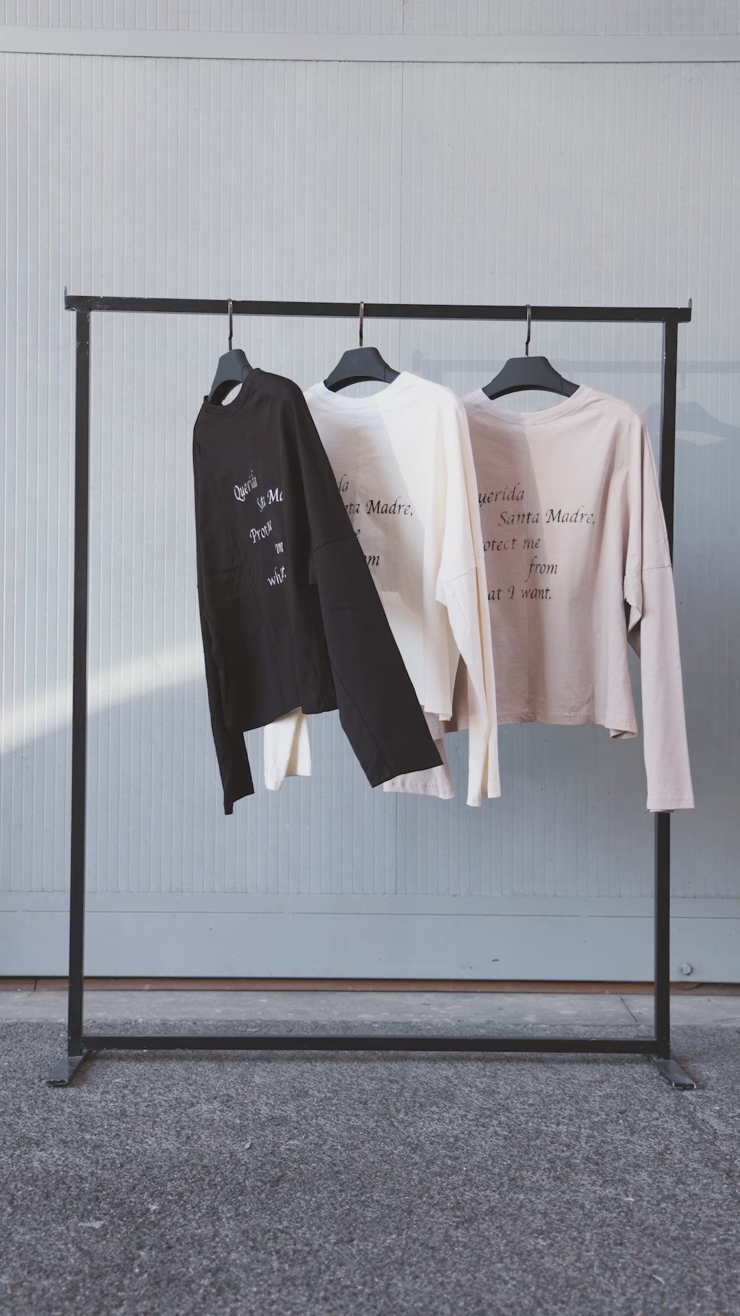 Longsleeve crop  Limited Edition Luna Guadalupe Beige